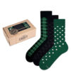 ZOOKSY/RAINBOW SOCKS Zooxy Craft Forest Moss klasszikus zoknikészlet