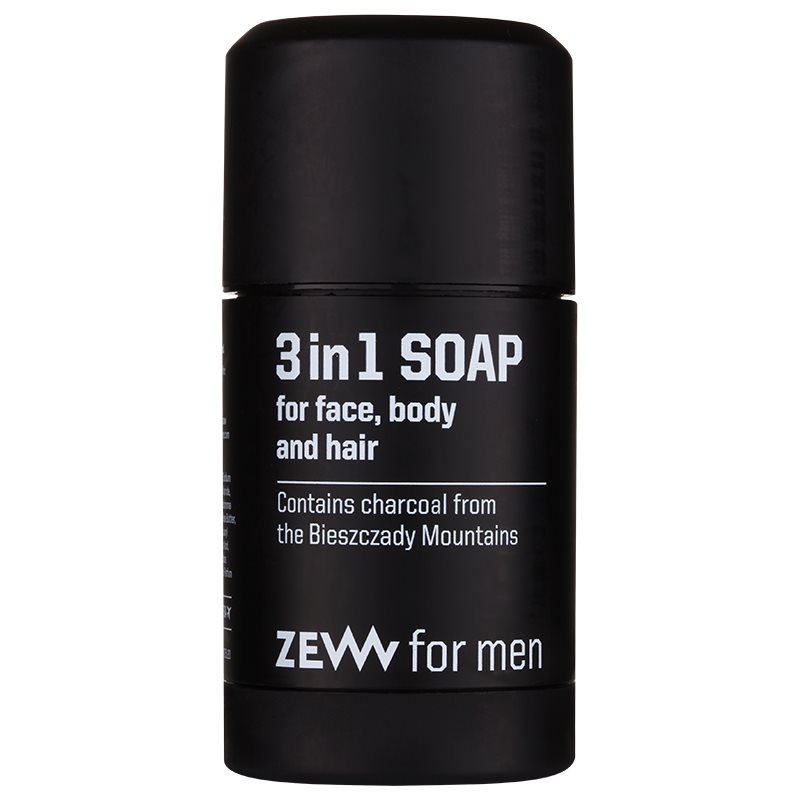 Zew For Men 3 in 1 Soap természetes puha szappan arcra