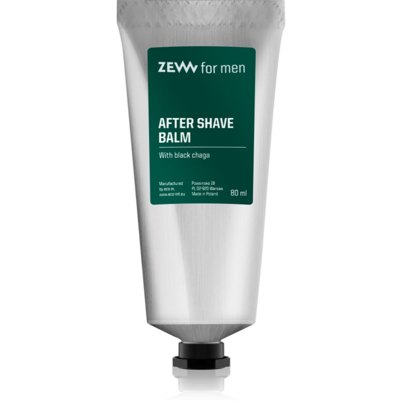 Zew For Men After Shave Balm With Black Chaga borotválkozás utáni balzsam 80 ml-Eredeti
