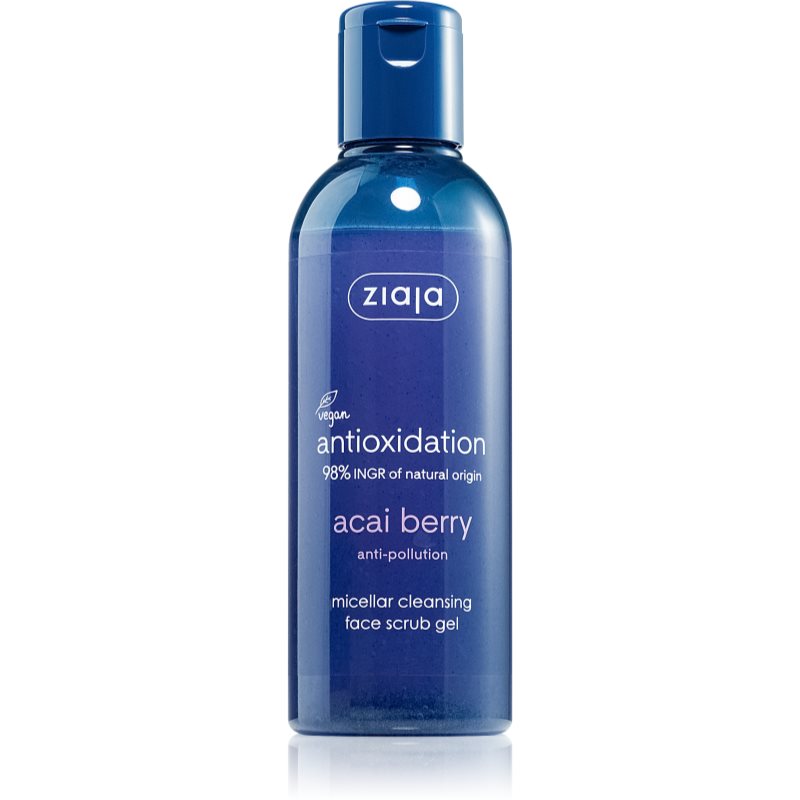 Ziaja Acai Berry tisztító micellás gél peeling hatással 200 ml-Eredeti