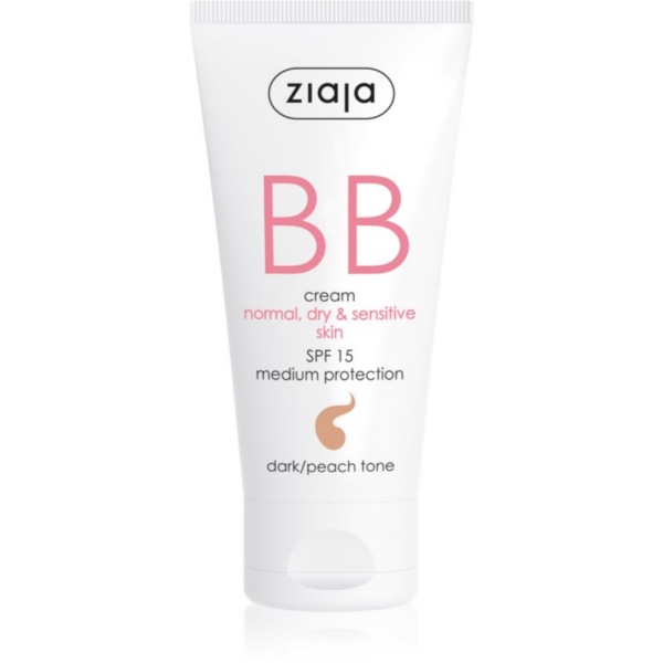 Ziaja BB Cream BB krém normál és száraz bőrre árnyalat Dark Peach 50 ml-Eredeti
