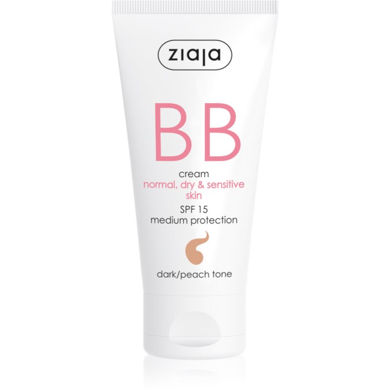 Ziaja BB Cream BB krém normál és száraz bőrre árnyalat Dark Peach 50 ml-Eredeti