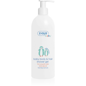 Ziaja Baby tusfürdő gél testre és hajra 2 az 1-ben 400 ml-Eredeti