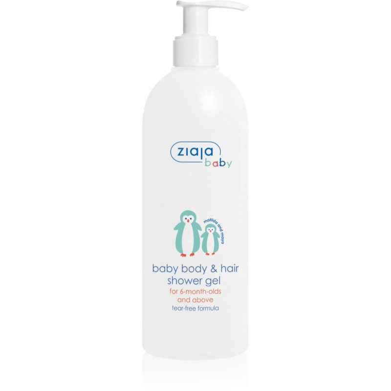 Ziaja Baby tusfürdő gél testre és hajra 2 az 1-ben 400 ml-Eredeti