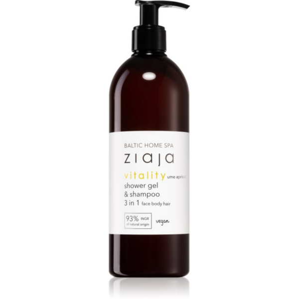 Ziaja Baltic Home Spa Vitality tusfürdő gél arcra