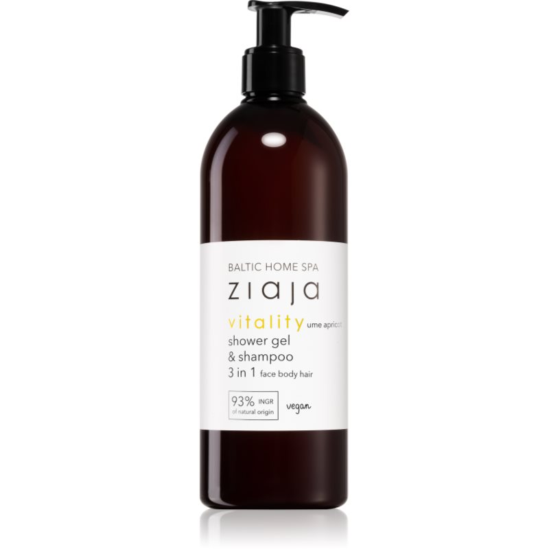 Ziaja Baltic Home Spa Vitality tusfürdő gél arcra