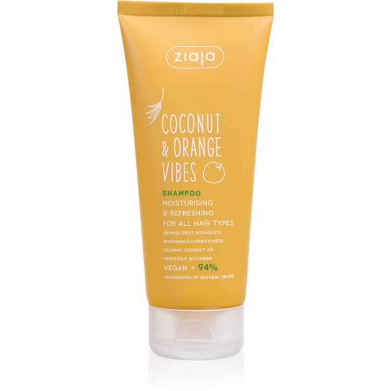 Ziaja Coconut & Orange Vibes hidratáló sampon minden hajtípusra 200 ml-ár