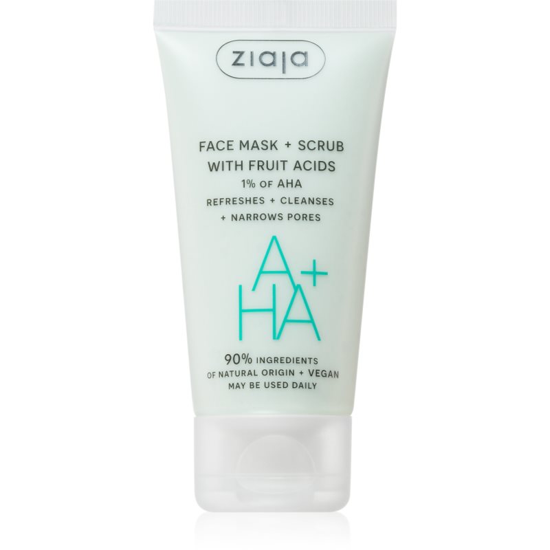 Ziaja Face Mask + Scrub with Fruit Acids peeling maszk 55 ml-Ár
