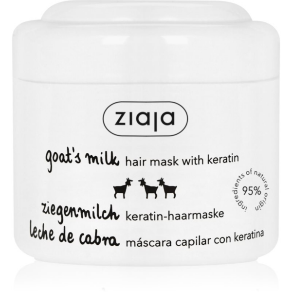 Ziaja Goat's Milk erősítő maszk száraz és sérült hajra 200 ml-Eredeti