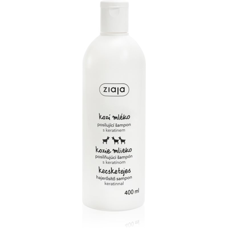 Ziaja Goat's Milk erősítő sampon száraz és sérült hajra 400 ml-Eredeti
