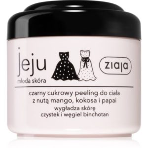 Ziaja Jeju Young Skin cukros test peeling fekete 200 ml-Eredeti