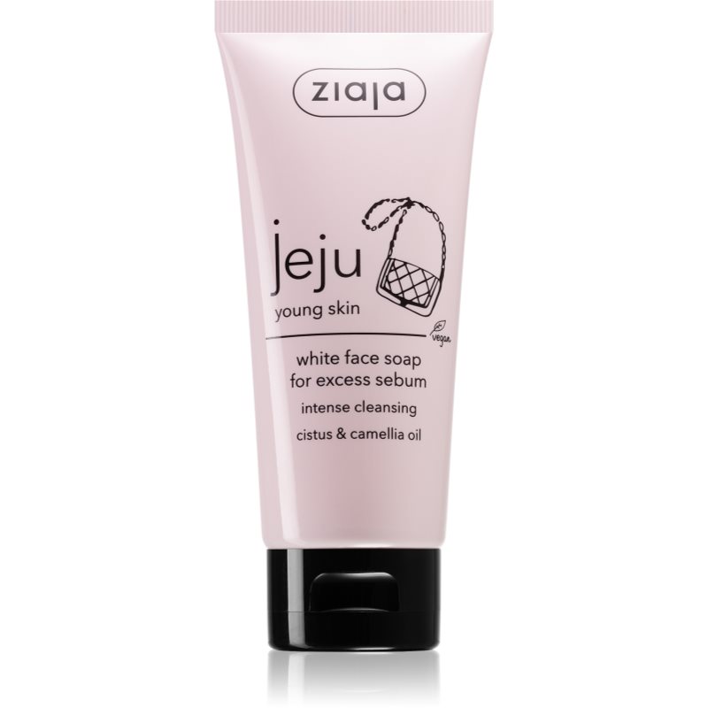 Ziaja Jeju Young Skin gyengéd tisztító szappan az arcra 75 ml-Ár