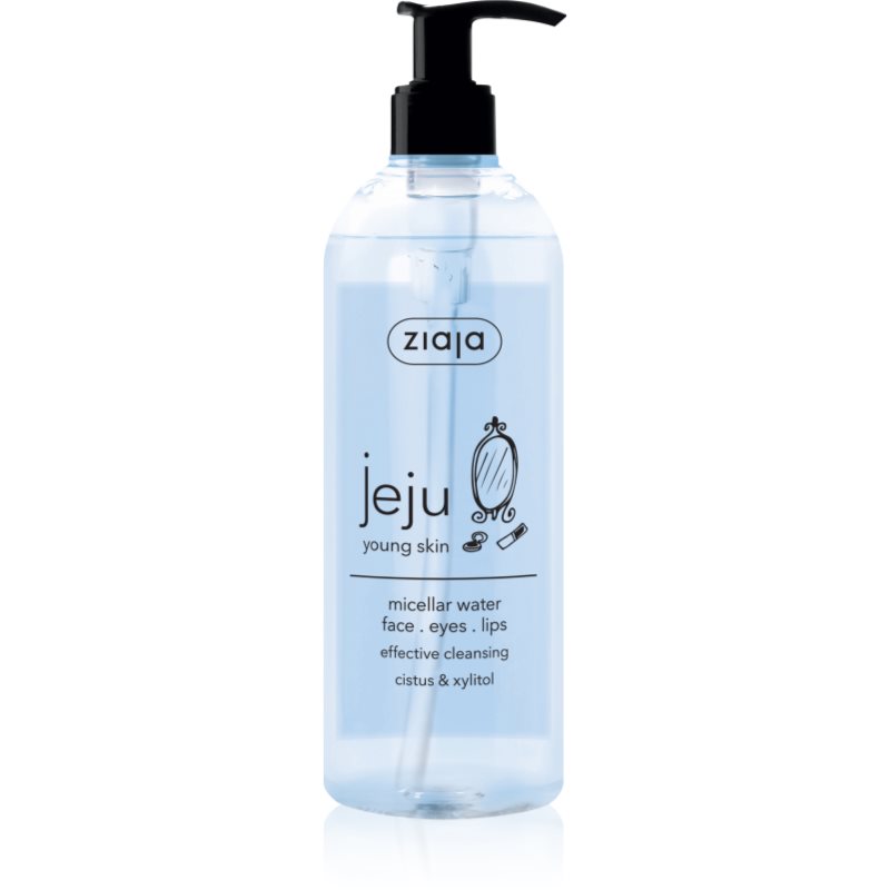 Ziaja Jeju Young Skin micellás víz a fiatal arcbőrre 390 ml-Eredeti