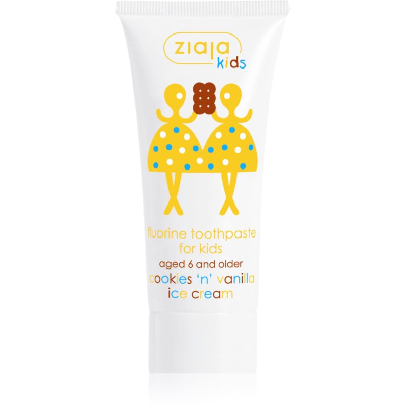 Ziaja Kids Cookies 'n' Vanilla Ice Cream fogkrém gyermekeknek 50 ml-Eredeti