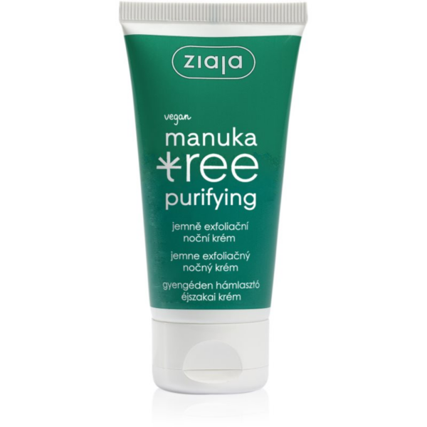 Ziaja Manuka Tree Purifying hámlasztó éjszakai krém kombinált és zsíros bőrre 50 ml-Eredeti