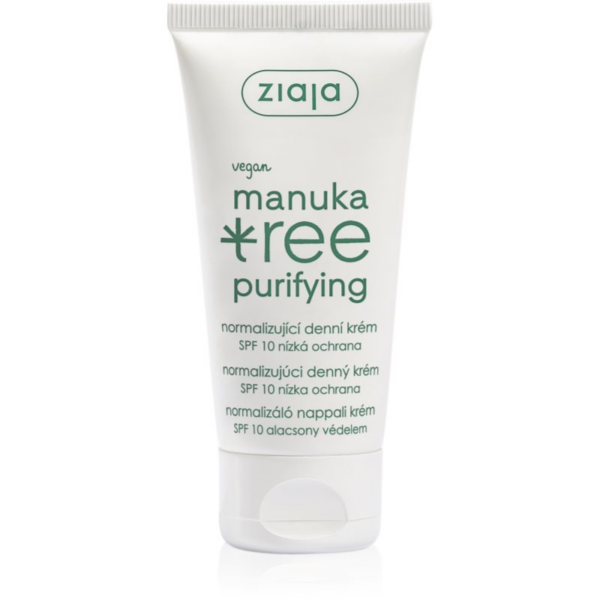 Ziaja Manuka Tree Purifying normalizáló nappali krém SPF 10 50 ml-Eredeti