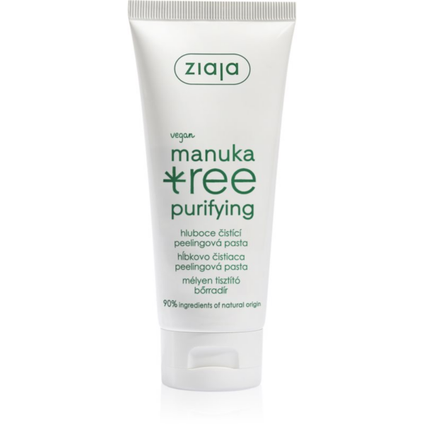 Ziaja Manuka Tree Purifying tisztító peelinges paszta normál és zsíros bőrre 75 ml-Eredeti
