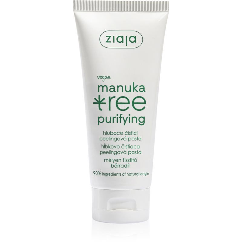 Ziaja Manuka Tree Purifying tisztító peelinges paszta normál és zsíros bőrre 75 ml-Eredeti