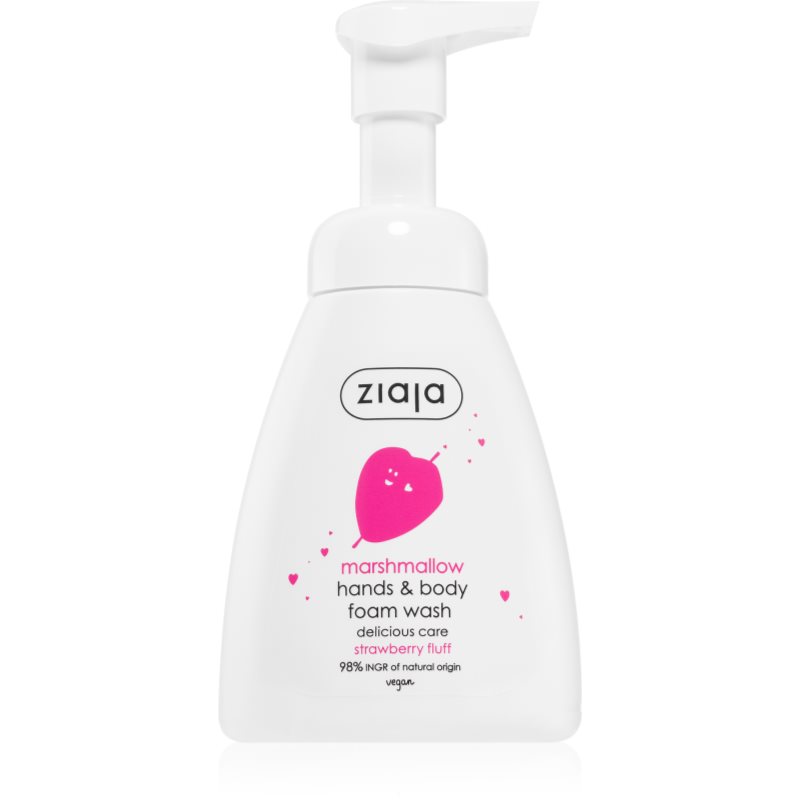 Ziaja Marshmallow habszappan kézre és testre 250 ml-Ár