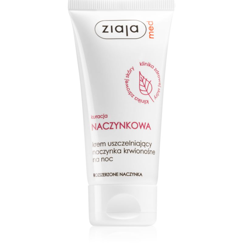 Ziaja Med Capillary Care éjszakai erősítő krém a hajszálerek kialakulása és elpattanása ellen 50 ml-Eredeti