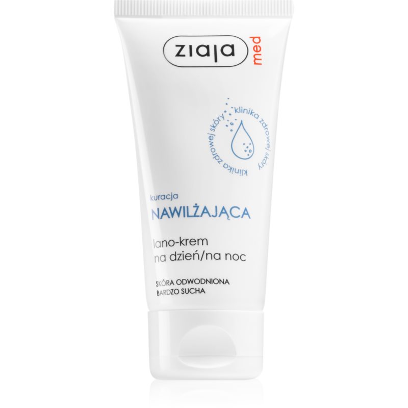 Ziaja Med Hydrating Care tápláló és regeneráló krém dehidratált és nagyon száraz bőrre 50 ml-Eredeti