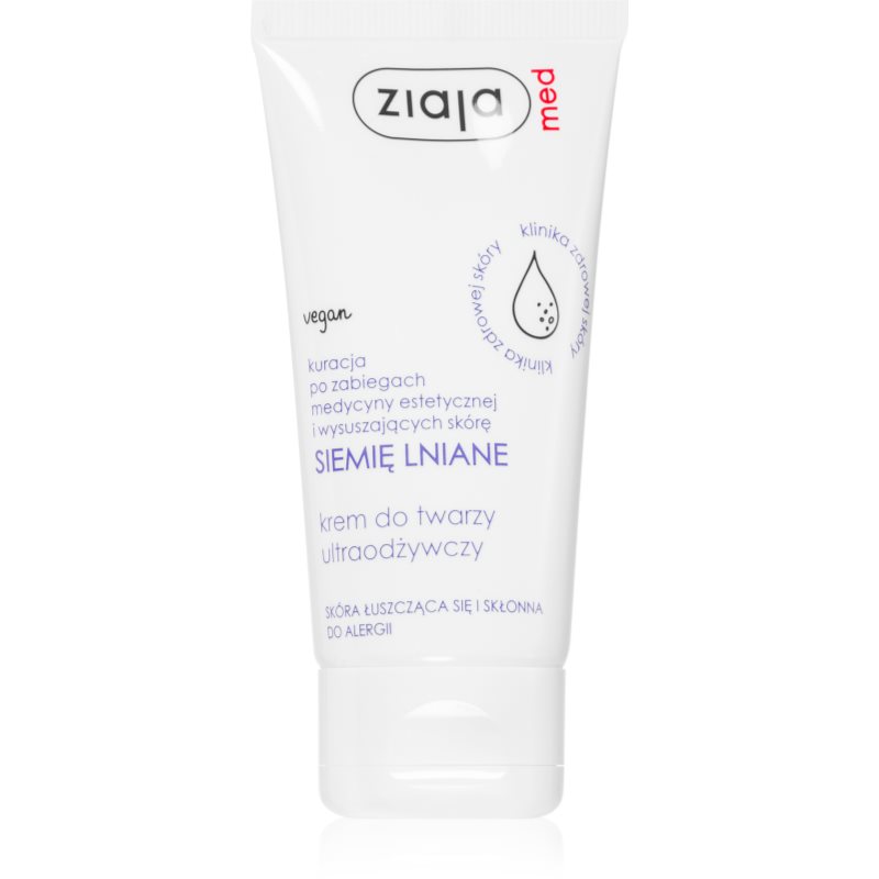 Ziaja Med Linseed nappali és éjszakai tápláló arckrém 50 ml-Ár