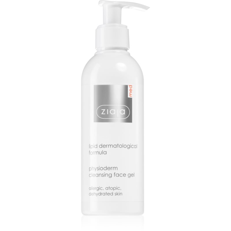 Ziaja Med Lipid Dermatological Formula fiziológiai arctisztító gél atópiás és allergiás bőrre 200 ml-Eredeti