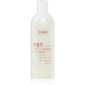 Ziaja Men sampon és tusfürdő gél 2 in 1 Red Cedar 400 ml-Ár