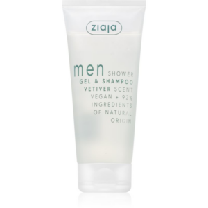Ziaja Men tusfürdő gél és sampon 2 in 1 uraknak Vetiver 200 ml-Ár