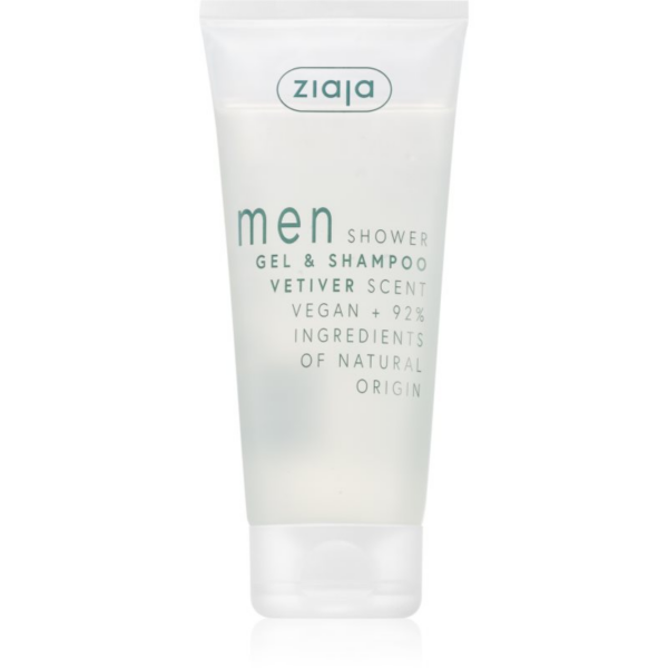 Ziaja Men tusfürdő gél és sampon 2 in 1 uraknak Vetiver 200 ml-Ár
