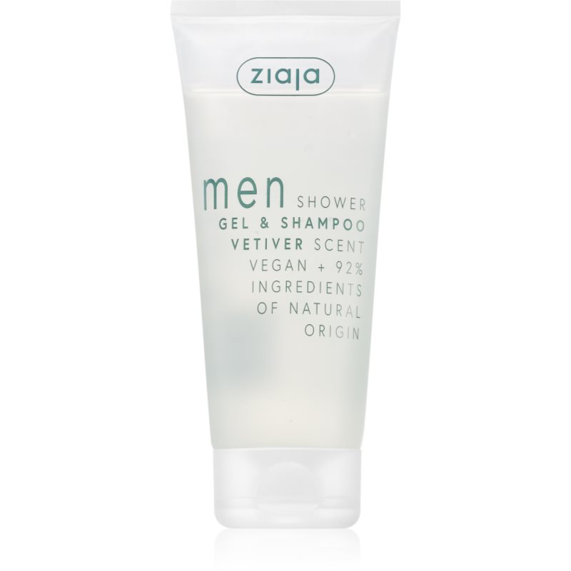 Ziaja Men tusfürdő gél és sampon 2 in 1 uraknak Vetiver 200 ml-Ár