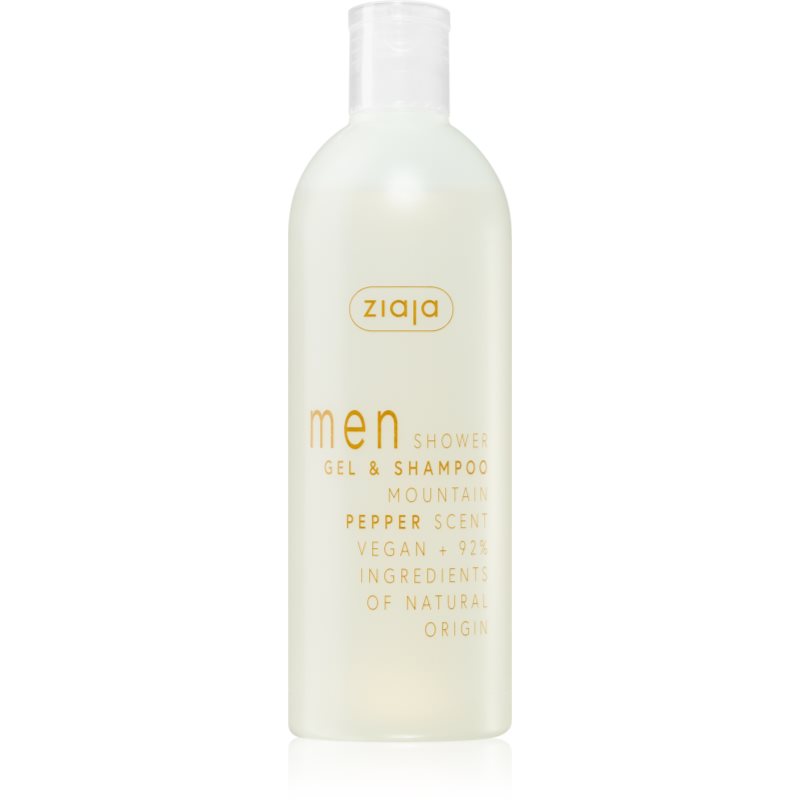 Ziaja Men tusfürdő gél testre és hajra uraknak Mountain Pepper 400 ml-Ár