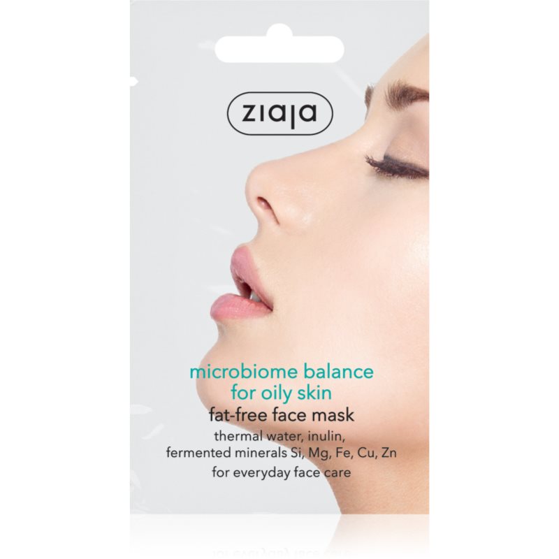 Ziaja Microbiome Balance arcmaszk a faggyútermelés szabályozására 7 ml-Eredeti