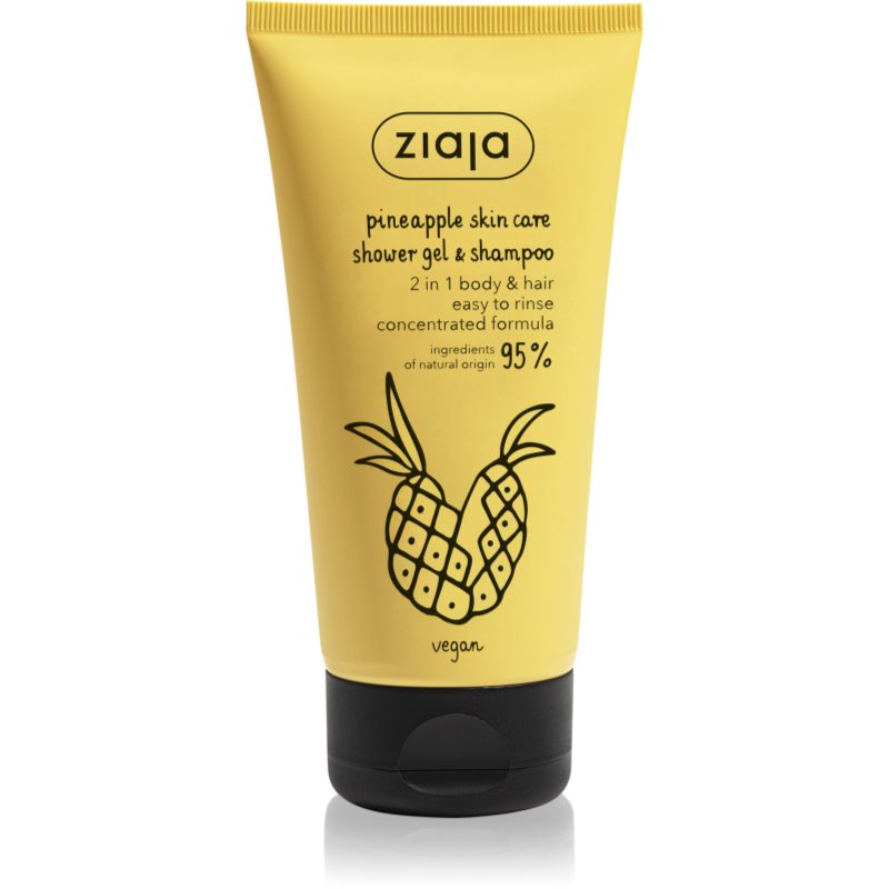 Ziaja Pineapple energizáló tusfürdő gél testre és hajra 160 ml-Ár