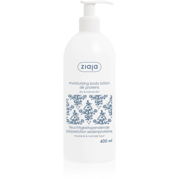 Ziaja Silk hidratáló testápoló tej bambuszvajjal 400 ml-Eredeti