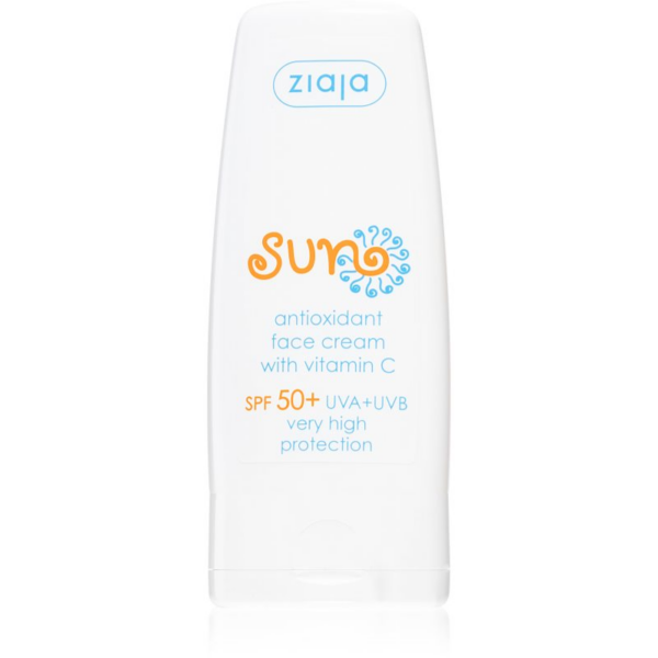 Ziaja Sun antioxidáns arckrém C vitamin SPF 50+ 50 ml-Ár
