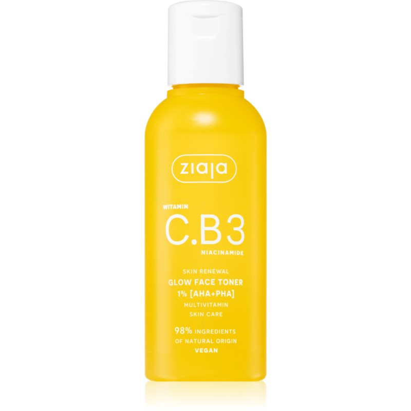 Ziaja Vitamin C.B3 Niacinamide hámlasztó tisztító tonik savakkal 1% [aha+pha] 120 ml-Ár