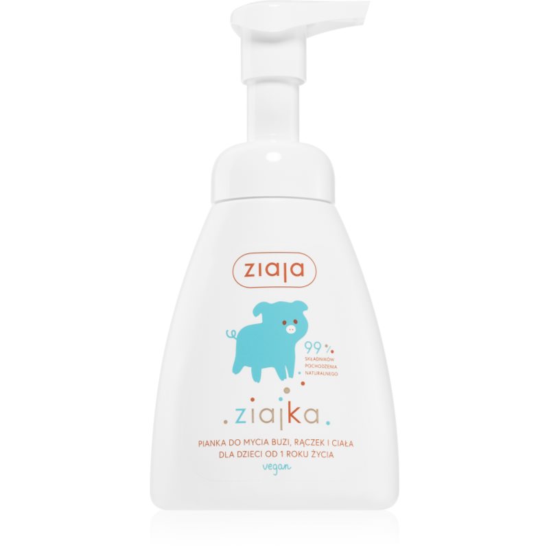 Ziaja Ziajka tisztító hab arcra és testre gyermekeknek 250 ml-Ár