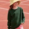 Zielona bluza dziecięca Raglan Sweat Fruit of the Loom