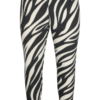 Zizzi Leggings  fekete / fehér-Ár