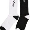 Zodiac 2-Pack Socks Black/White Virgo