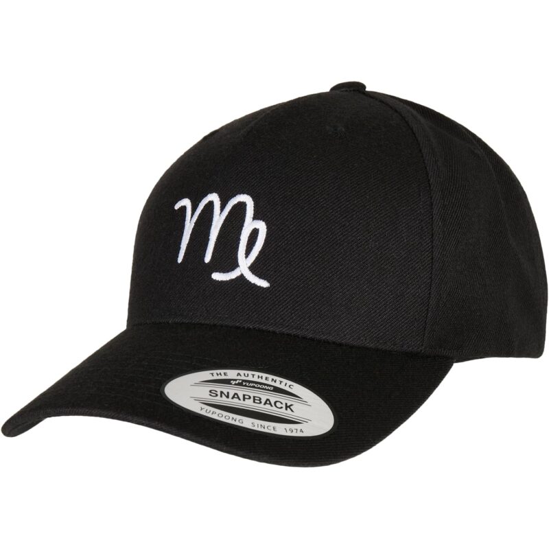 Zodiac YP Classics 5-Panel Premium Curved Cap with Snap-on Virgo Visor