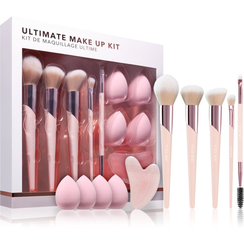 Zoë Ayla Bliss Makeup Kit ecset szett