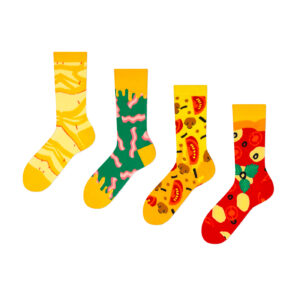 Zokni Frogies Pizza Set 4P