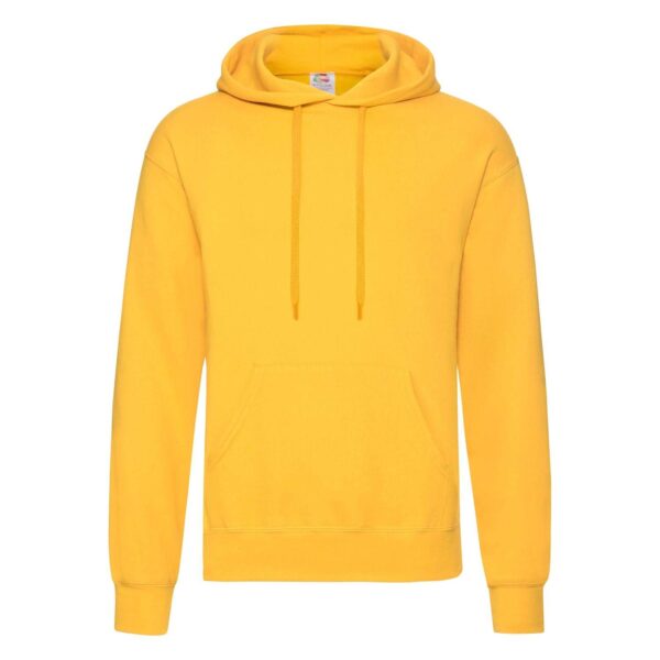 Żółta bluza męska Hooded Sweat Fruit of the Loom