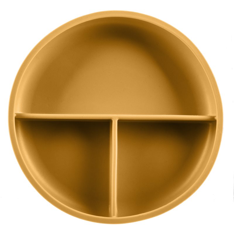 Zopa Silicone Divided Plate osztott tányér tapadókoronggal Mustard Yellow 1 db-Ár