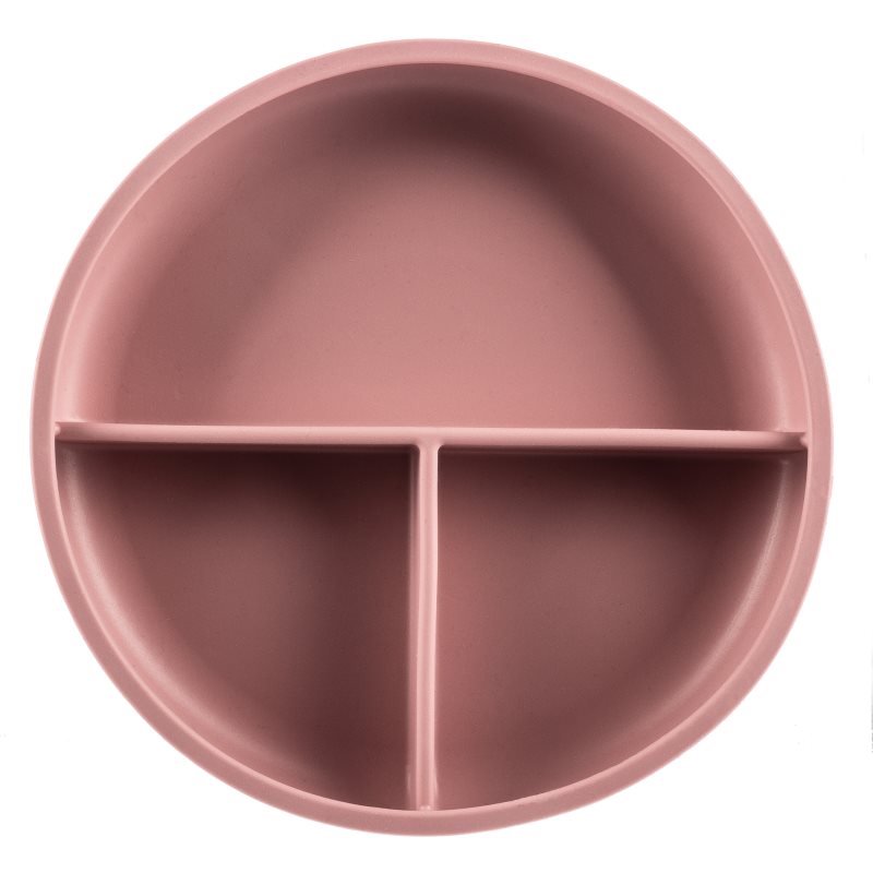 Zopa Silicone Divided Plate osztott tányér tapadókoronggal Old Pink 1 db-Ár