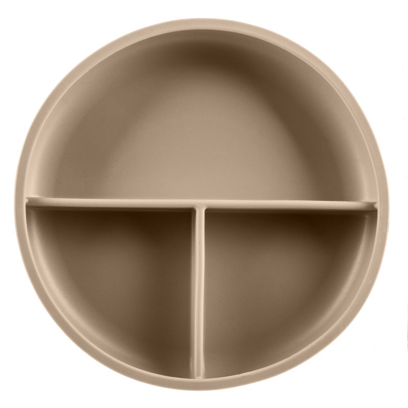 Zopa Silicone Divided Plate osztott tányér tapadókoronggal Sand Beige 1 db-Ár