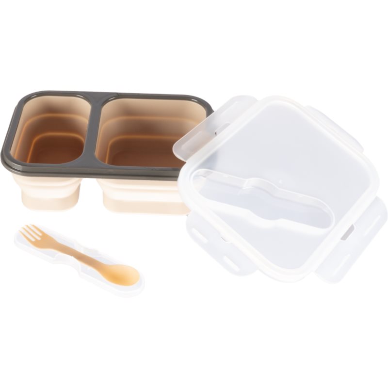 Zopa Silicone Lunch Box Large etetőszett Sand Beige 21x15 cm 1 db-Ár