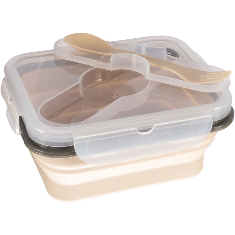 Zopa Silicone Lunch Box Small etetőszett Sand Beige 15x7